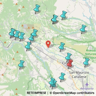 Mappa Via Corio, 10070 Grosso TO, Italia (5.462)
