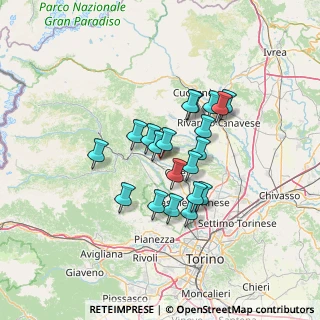 Mappa Via Corio, 10070 Grosso TO, Italia (10.28)