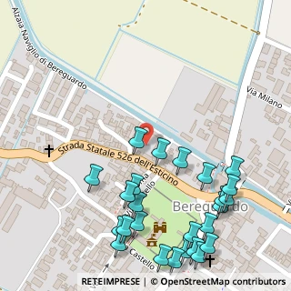 Mappa Via Giulio Pisa, 27021 Bereguardo PV, Italia (0.16)