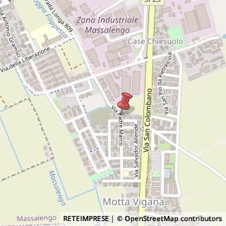 Mappa Via Padre Marco, 16/B, 26815 Massalengo, Lodi (Lombardia)