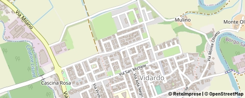 Mappa Castiraga Vidardo