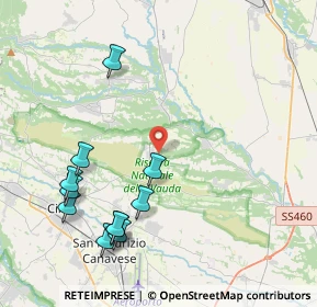 Mappa Via Rio Verdeis, 10070 Front TO, Italia (4.67364)