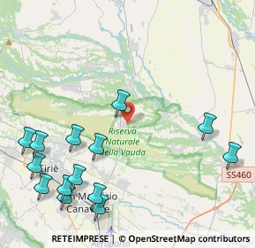 Mappa Via Rio Verdeis, 10070 Front TO, Italia (5.44286)