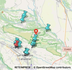 Mappa Via Rio Verdeis, 10070 Front TO, Italia (4.3805)