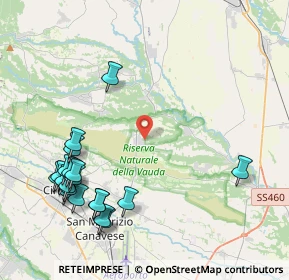 Mappa Via Rio Verdeis, 10070 Front TO, Italia (5.1005)