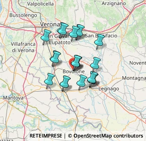 Mappa , 37051 Bovolone VR, Italia (9.9085)
