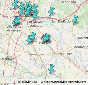 Mappa , 37051 Bovolone VR, Italia (18.7285)