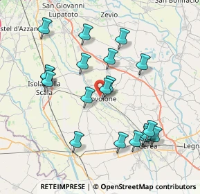 Mappa , 37051 Bovolone VR, Italia (7.69053)