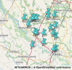 Mappa 27020 Trivolzio PV, Italia (6.5625)