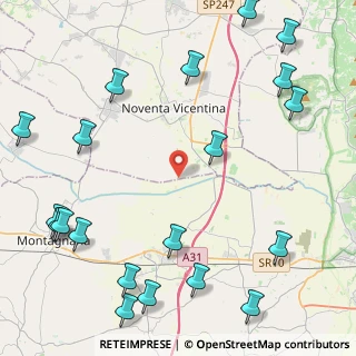 Mappa Via Vicentina, 36025 Noventa vicentina VI, Italia (6.157)