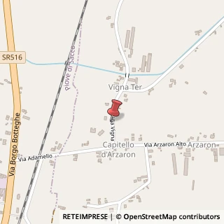 Mappa Via Vigna, 92, 35020 Arzergrande, Padova (Veneto)