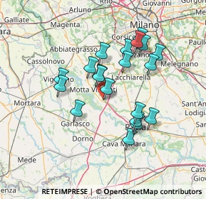 Mappa Via Milano, 27021 Bereguardo PV, Italia (12.383)