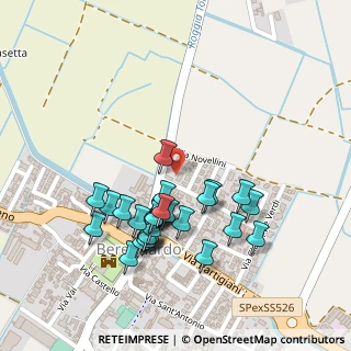 Mappa Via Milano, 27021 Bereguardo PV, Italia (0.23103)