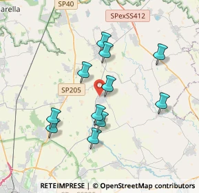 Mappa Via Alessandro Volta, 27010 Ceranova PV, Italia (3.37545)