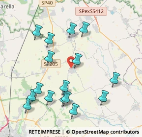 Mappa Via Alessandro Volta, 27010 Ceranova PV, Italia (4.31313)