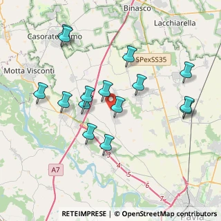 Mappa Via R. Schumann, 27020 Marcignago PV, Italia (3.87533)