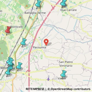 Mappa Via Maseralino, 35020 Pernumia PD, Italia (3.74636)