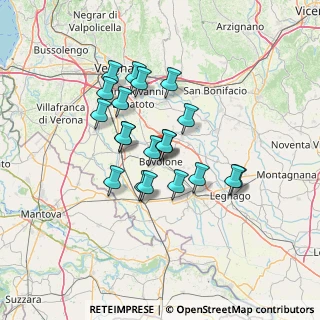 Mappa Via Ospedale, 37051 Bovolone VR, Italia (11.1005)