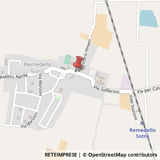 Mappa Piazza Francesco Feltrinelli,  4, 25010 Remedello, Brescia (Lombardia)