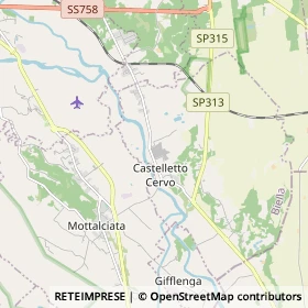 Mappa Castelletto Cervo