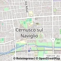 Kaart Cernusco sul Naviglio