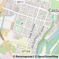 Map Cassano d'Adda