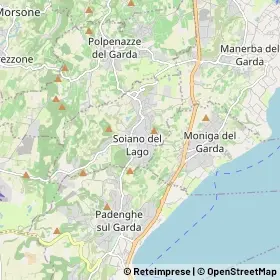 Mappa Soiano del Lago