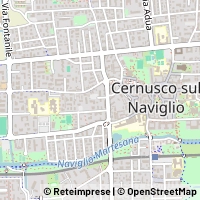Kartta Cernusco sul Naviglio