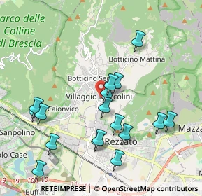 Mappa Botticino via Molini n, 25082 Botticino BS, Italia (2.06353)
