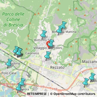 Mappa Botticino via Molini n, 25082 Botticino BS, Italia (2.83857)
