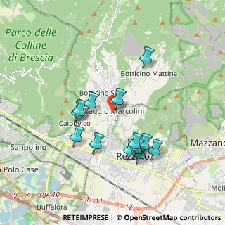 Mappa Botticino via Molini n, 25082 Botticino BS, Italia (1.69846)