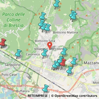 Mappa Botticino via Molini n, 25082 Botticino BS, Italia (2.5775)