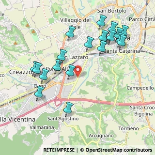 Mappa Viale Sant' Agostino, 36100 Vicenza VI, Italia (2.2115)