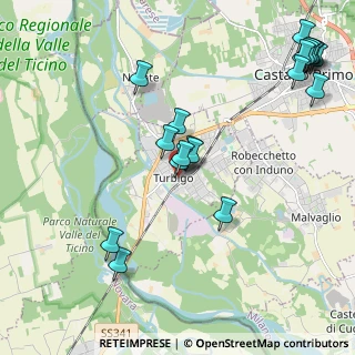 Mappa Piazza Bonomi, 20029 Turbigo MI, Italia (2.44158)