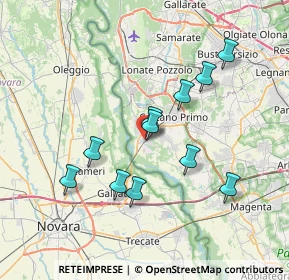 Mappa Piazza Bonomi, 20029 Turbigo MI, Italia (6.65182)