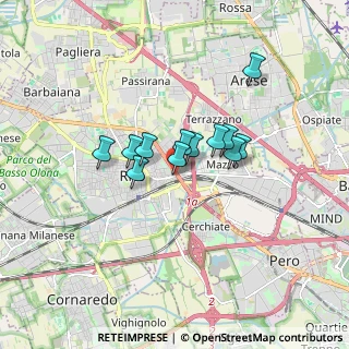 Mappa Via Pace, 20017 Rho MI, Italia (1.12333)