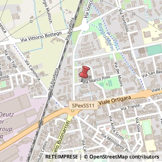 Mappa Via M.Polo, 35, 24047 Treviglio, Bergamo (Lombardia)