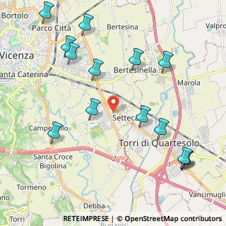 Mappa Centro Comm. Palladio, 36100 Vicenza VI, Italia (2.50357)