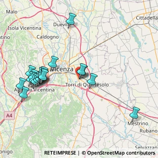 Mappa Centro Comm. Palladio, 36100 Vicenza VI, Italia (8.858)
