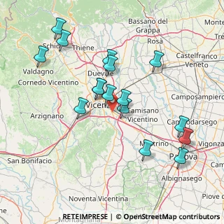 Mappa Centro Comm. Palladio, 36100 Vicenza VI, Italia (15.06375)