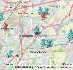 Mappa Vicolo Adda, 20093 Cologno Monzese MI, Italia (2.29154)