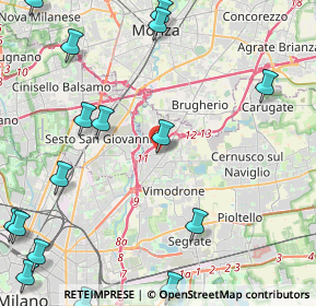 Mappa Via della Resistenza, 20093 Cologno Monzese MI, Italia (6.33375)