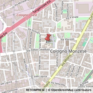 Mappa Via della Resistenza, 18, 20093 Cologno Monzese, Milano (Lombardia)