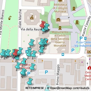 Mappa Via della Resistenza, 20093 Cologno Monzese MI, Italia (0.06429)