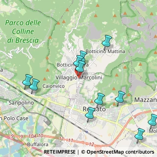 Mappa Via Massimo D'Azeglio, 25082 Botticino BS, Italia (2.33)
