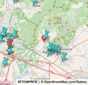 Mappa Via Massimo D'Azeglio, 25082 Botticino BS, Italia (5.48053)