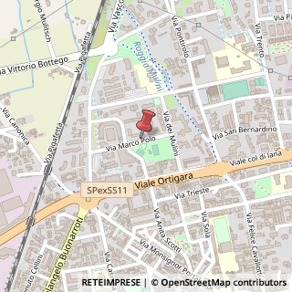 Mappa Via Marco Polo, 18, 24047 Treviglio, Bergamo (Lombardia)