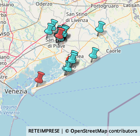 Mappa Via Reghena, 30016 Jesolo VE, Italia (11.277)