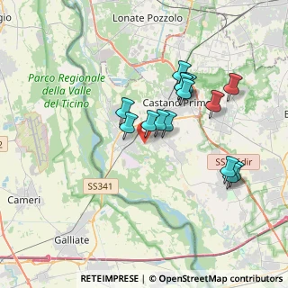 Mappa Via del Gabbone, 20029 Turbigo MI, Italia (3.23933)