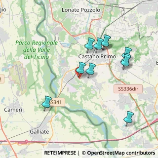 Mappa Via del Gabbone, 20029 Turbigo MI, Italia (3.9)